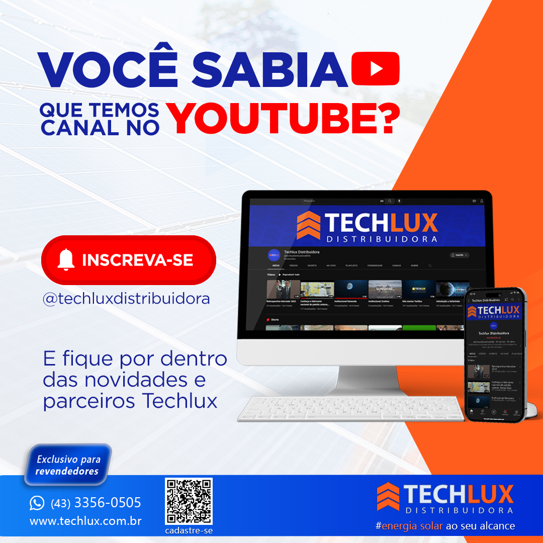 Você sabia que temos canal no Youtube?