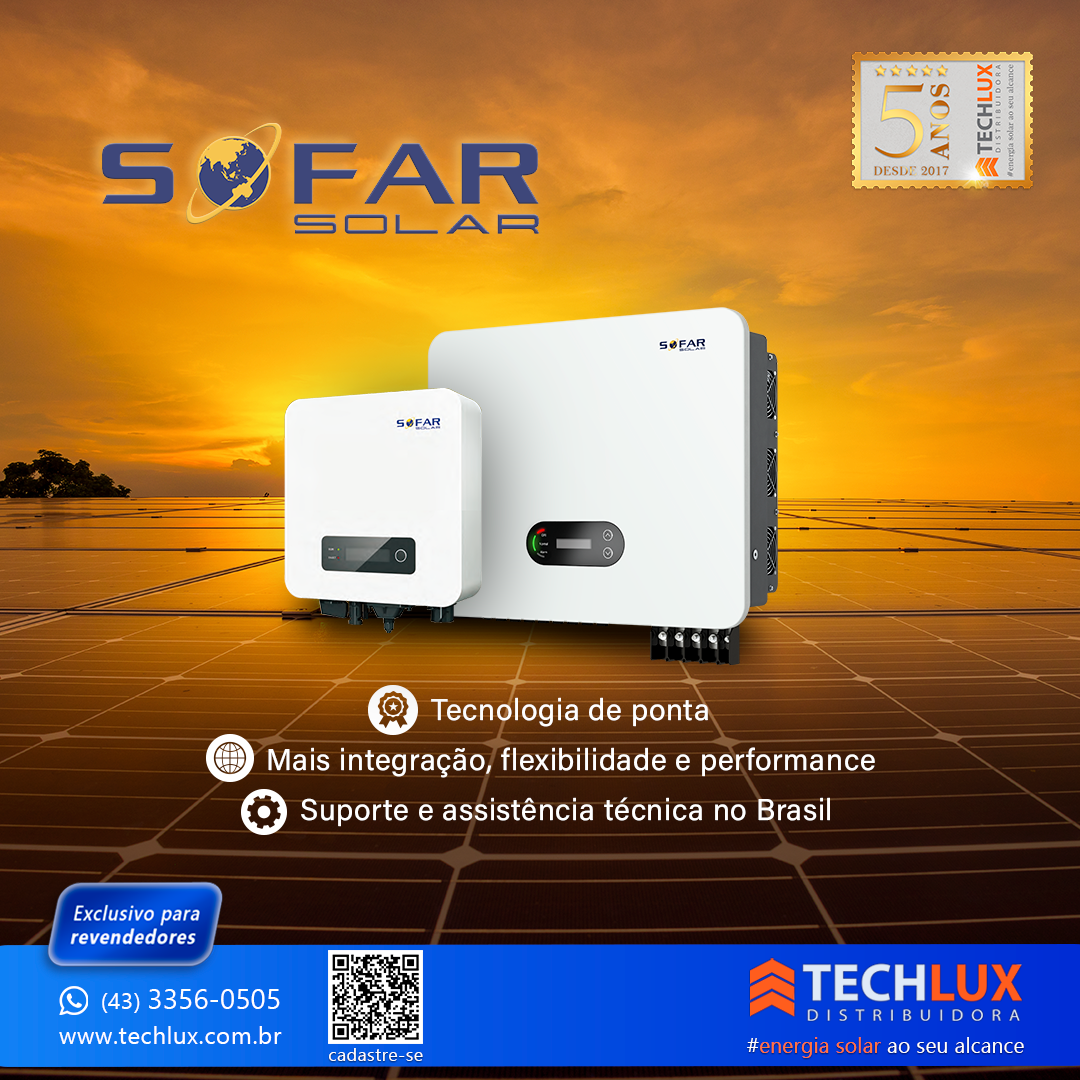 Inversores Monofásicos Sofar Solar Na Techlux Techlux 0359