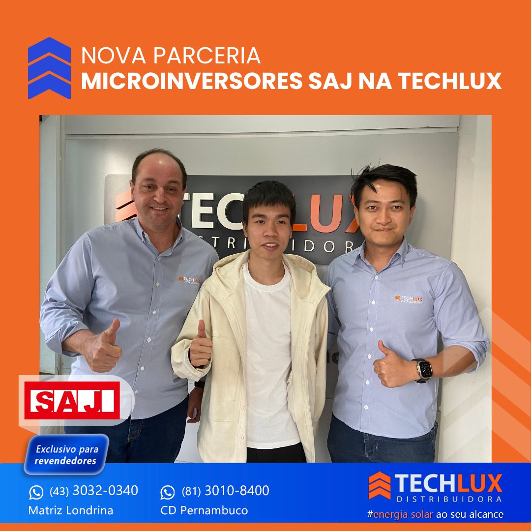 Nova parceria de microinversores SAJ