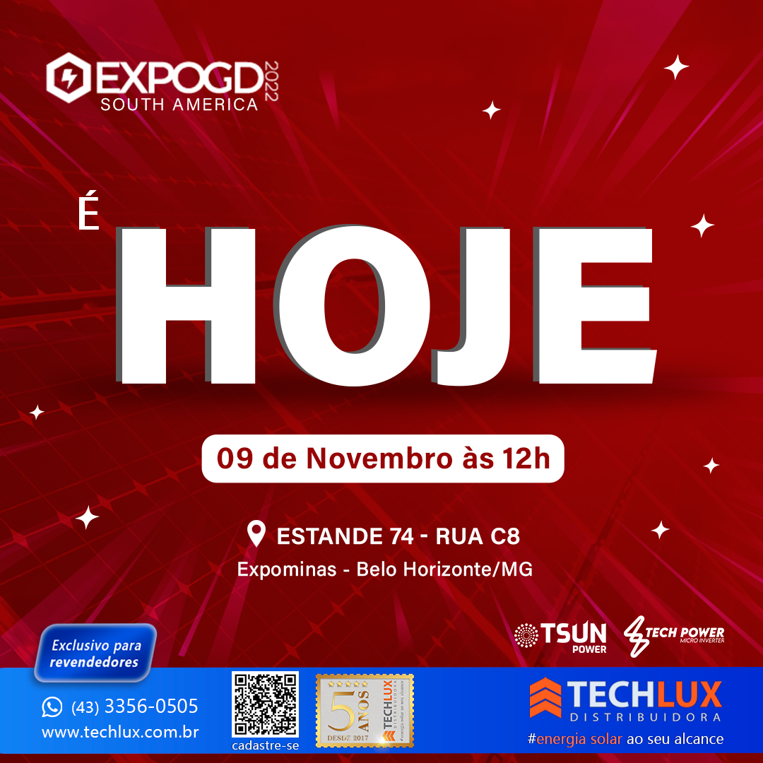 Venha nos visitar na ExpoGD!