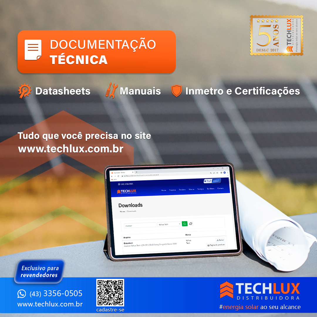 Tudo que você precisa, tem no site Techlux