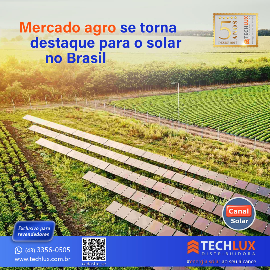 Mercado agro se torna destaque para o solar no Brasil