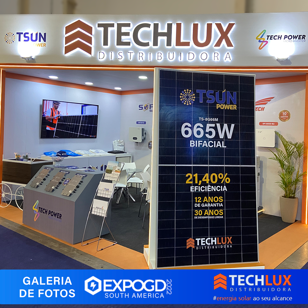 Confira como foi a participação da Techlux na ExpoGD 2022